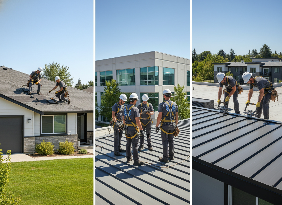 Comprehensive Roof Replacements and Installations by Swordsmen Roofing